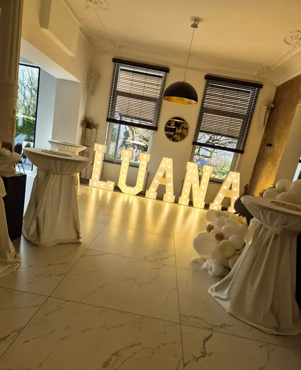 Décoration pour le baptême de Luana